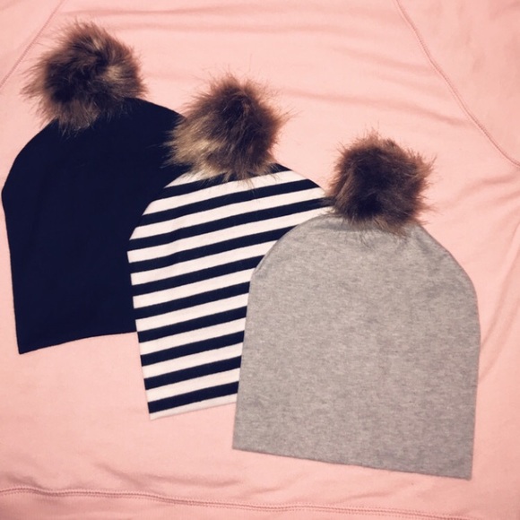 Mom & Me Cotton Beanie Set! - Picture 3 of 5